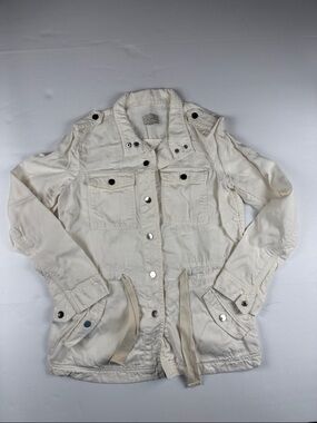 LOFT Cream Utility Jacket for Women